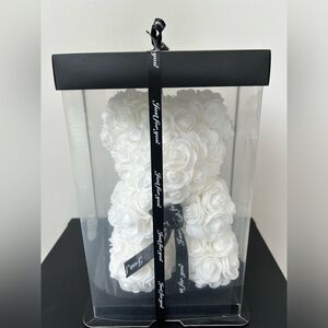 Handmade rose bear brand new in box